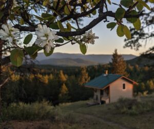 Meditation retreat cabins