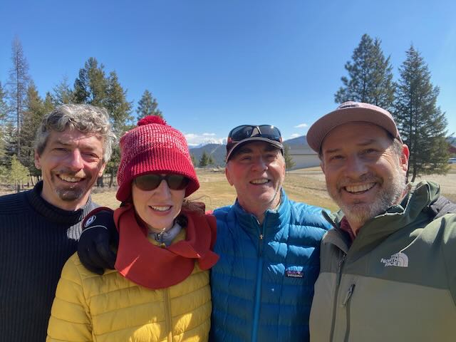 Qapel Duncan Karen and Dean at Golf